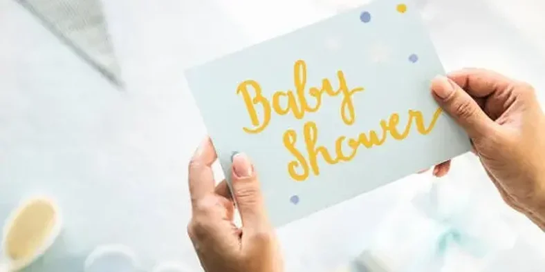 baby shower card